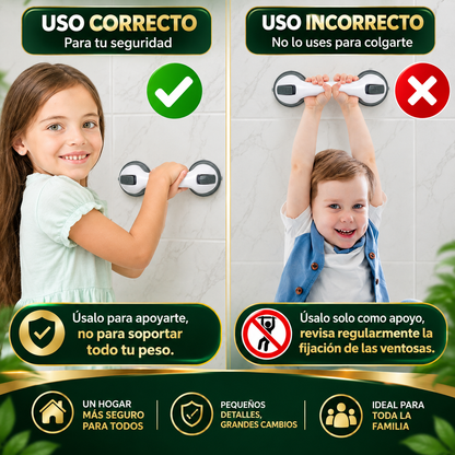 Agarradera de Baño con Ventosa